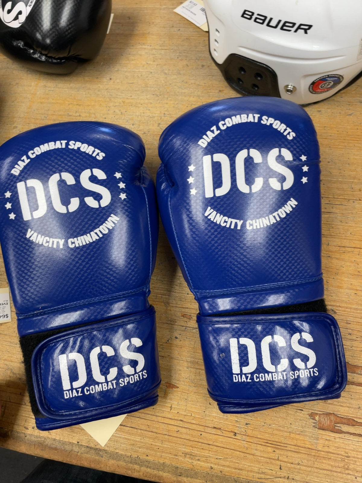 Diaz Combat Sports Boxing Gloves Blue