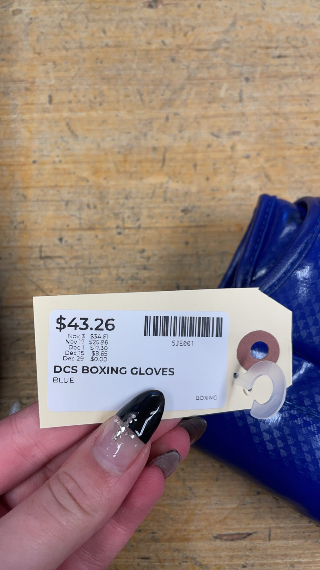 Diaz Combat Sports Boxing Gloves Blue