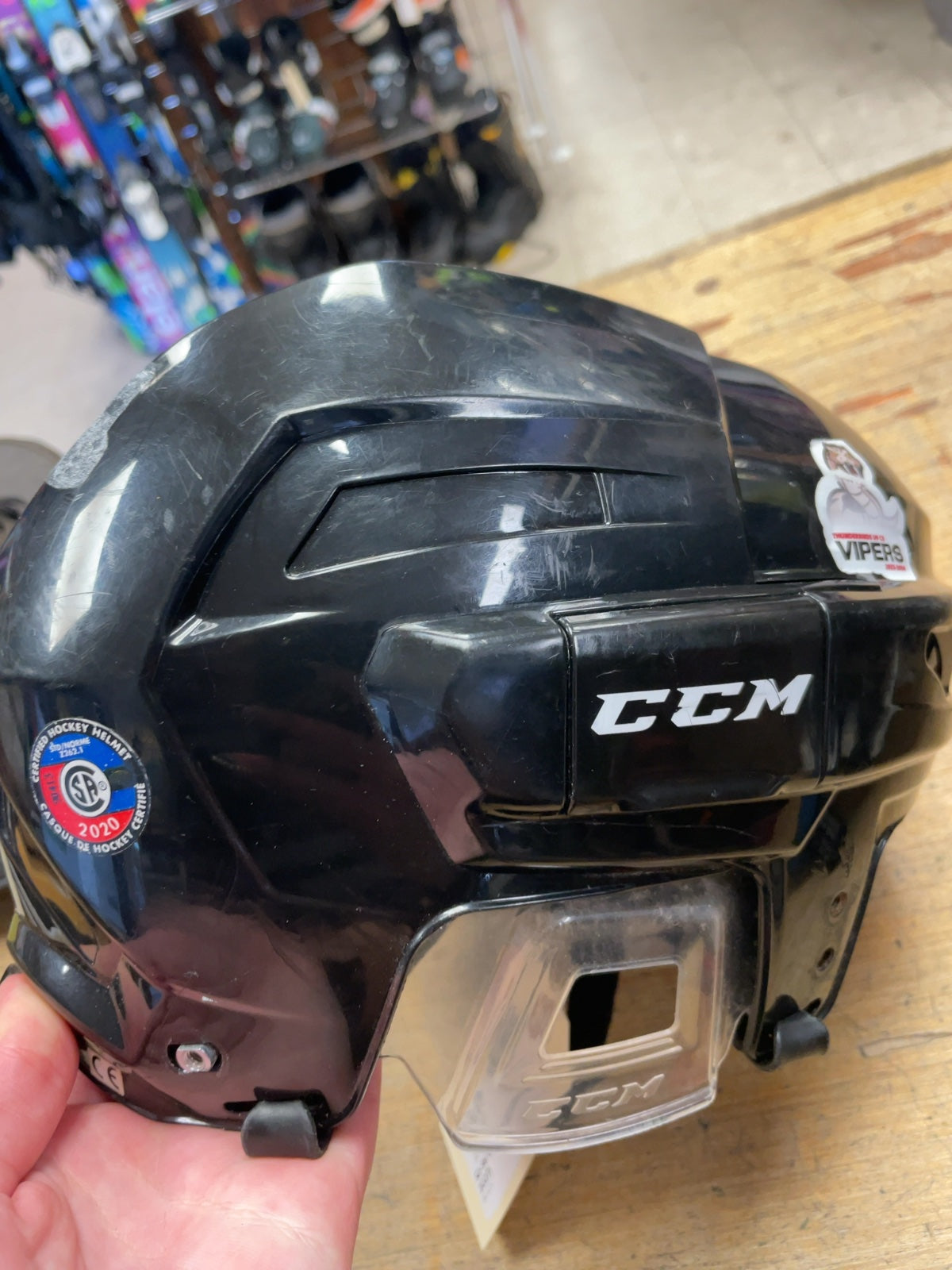CCM D3O 52-56 cm Hockey Helmet