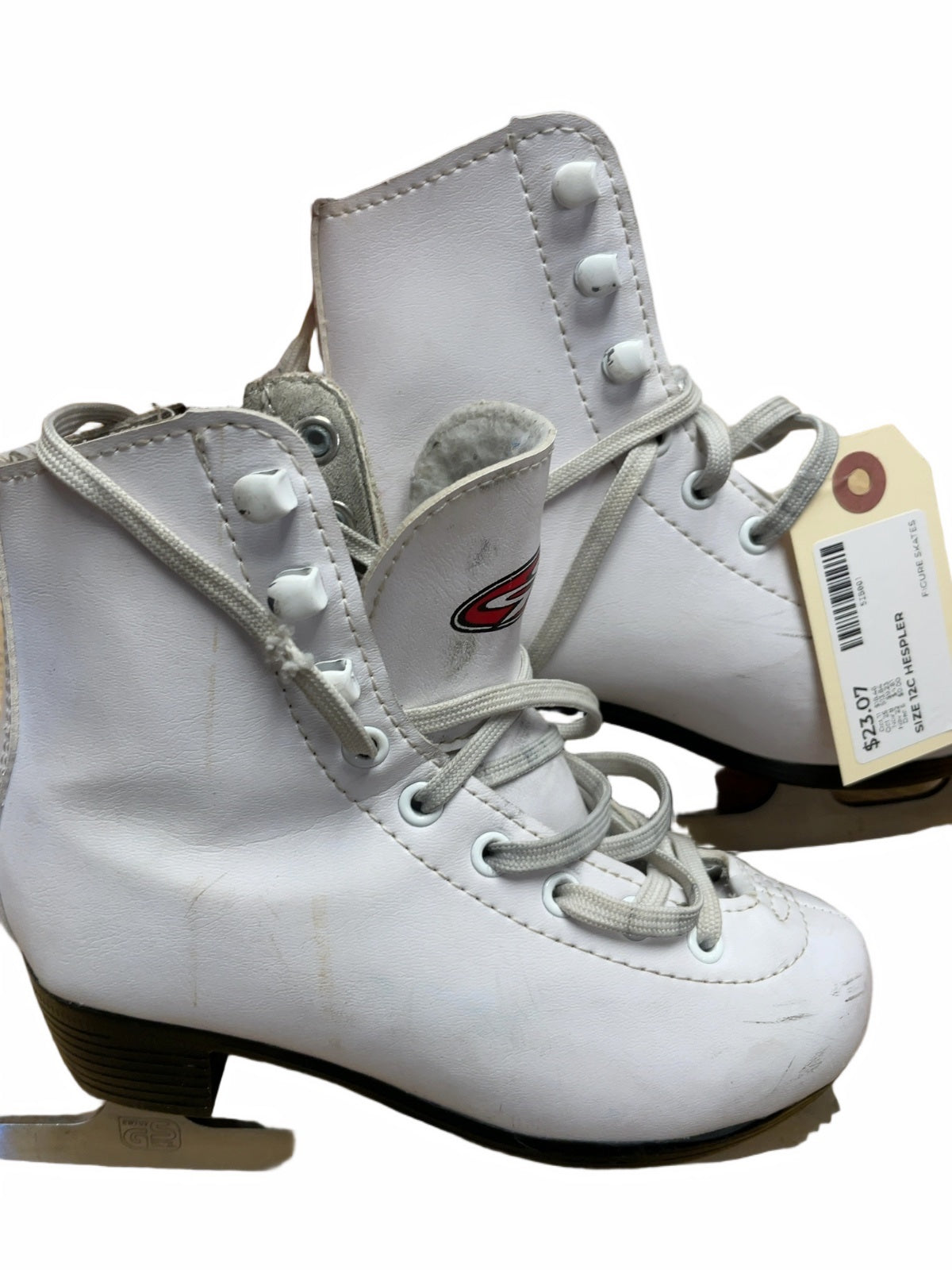 Hespeler Figure Skates Size 12C White