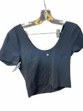 Lululemon Align Short Sleeve T-Shirt Size 12 Black