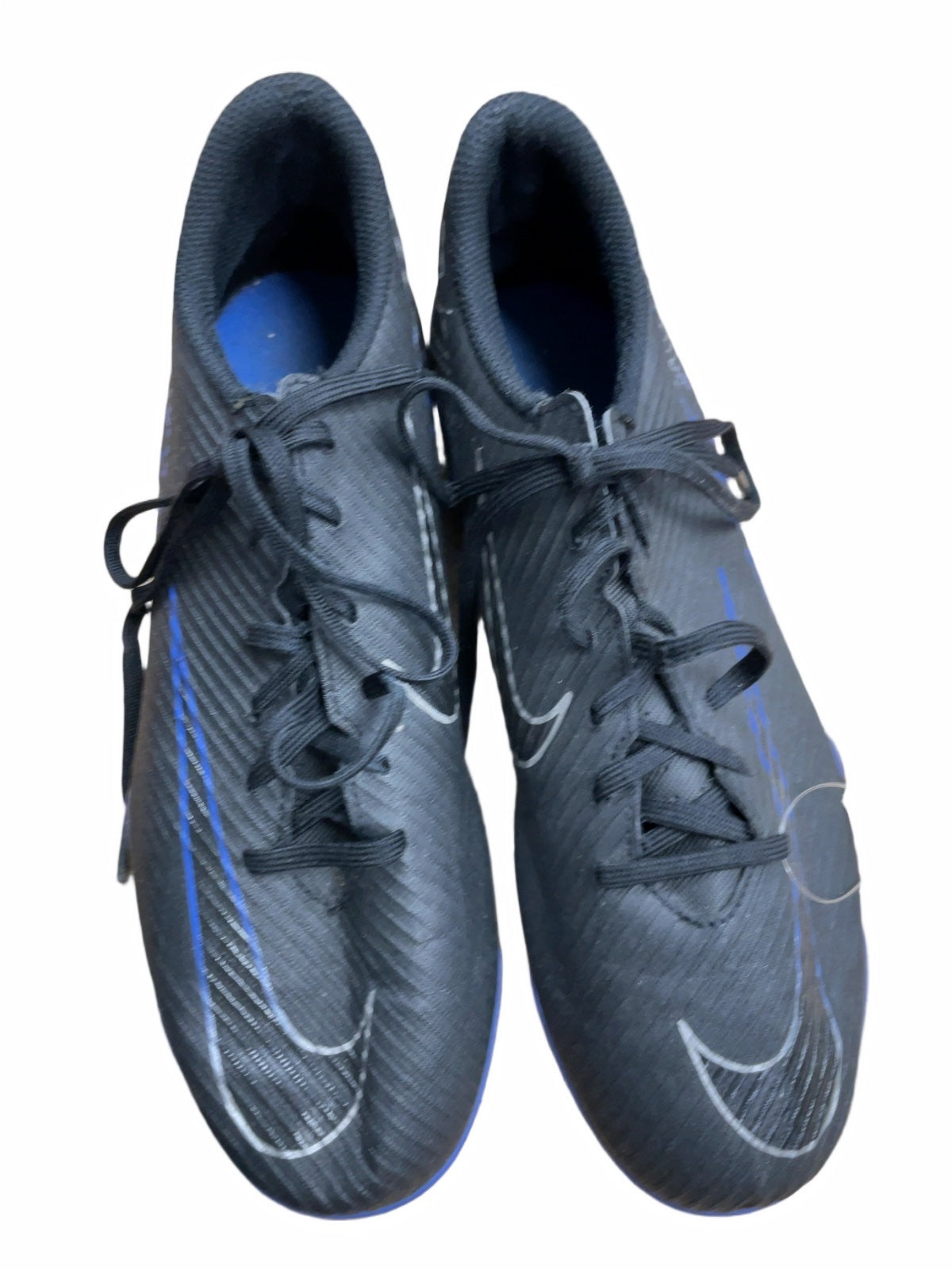 Nike Mercurial Size 6? Black/Blue Soccer Cleats