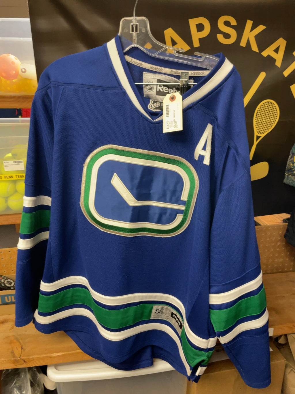 Reebok Vancouver Canucks Ryan Kesler #17 Jersey Size L