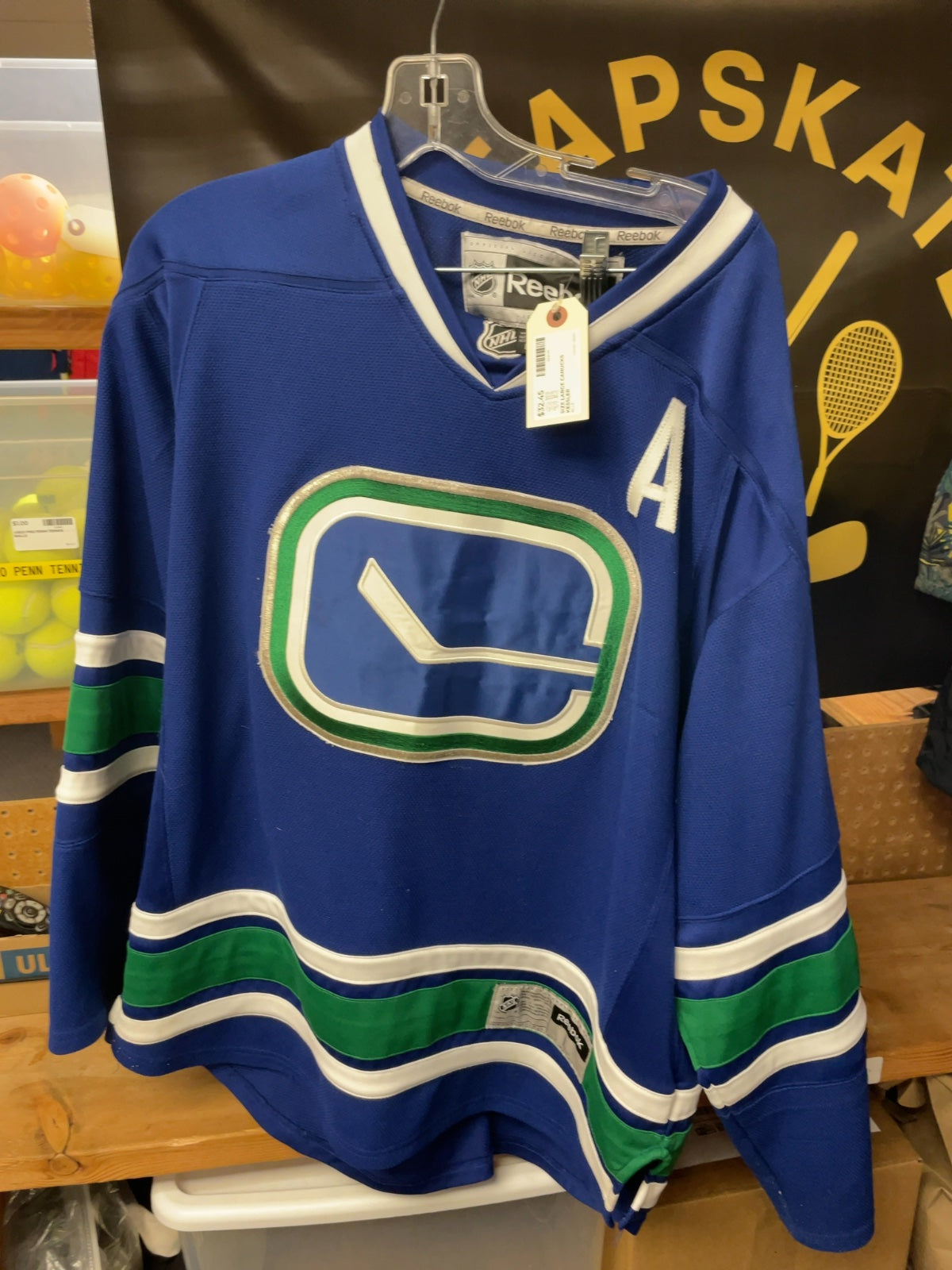 Reebok Vancouver Canucks Ryan Kesler #17 Jersey Size L