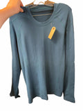 lululemon Long Sleeve Shirt Size M Teal