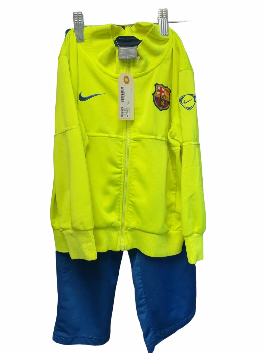 Nike FC Barcelona Kids Tracksuit Size M (Age 5-6)