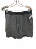 Lululemon Fleece Athletic Shorts Size L Grey/Black