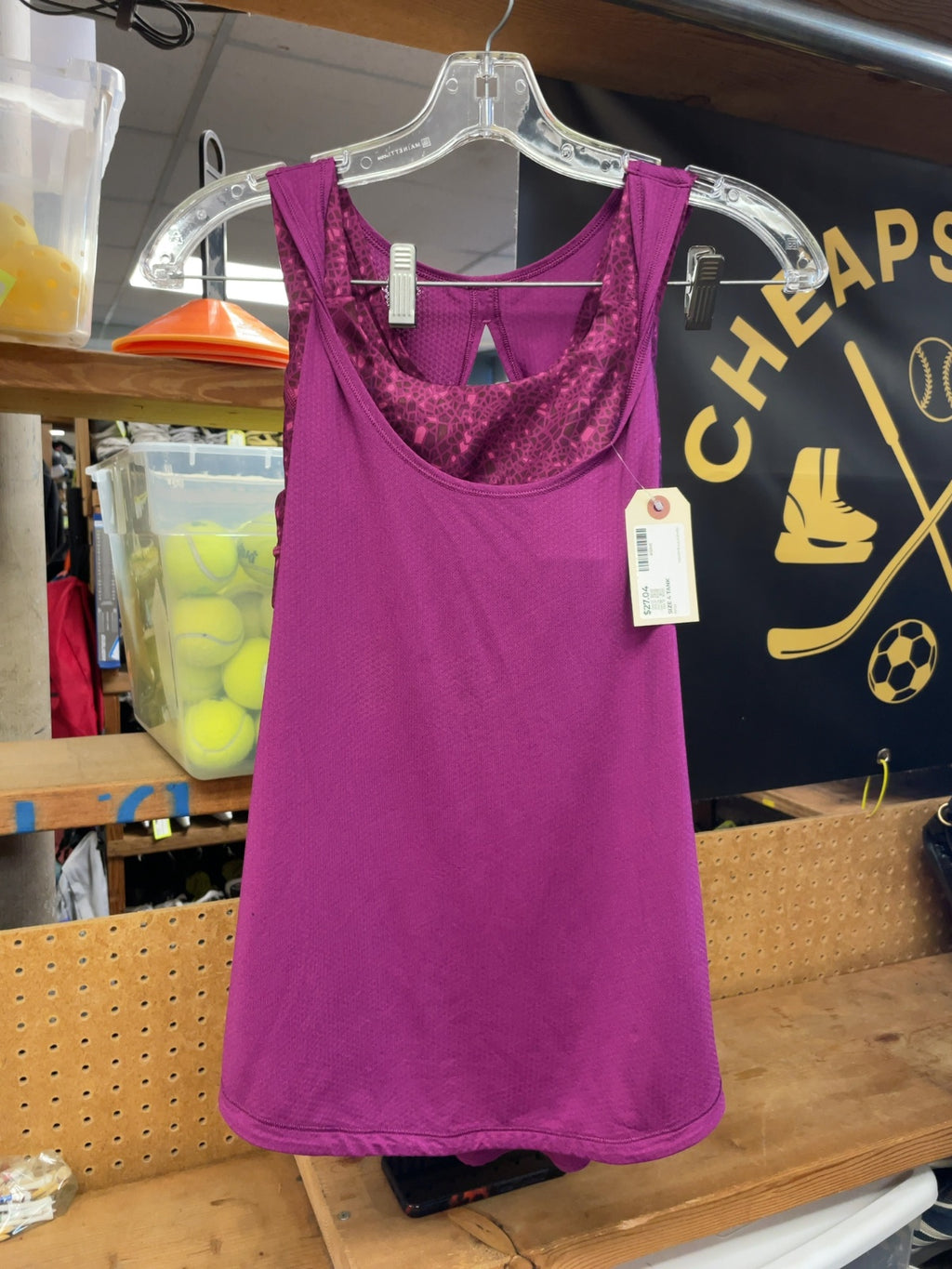 Lululemon Athletic Tank Top Size 4 Pink