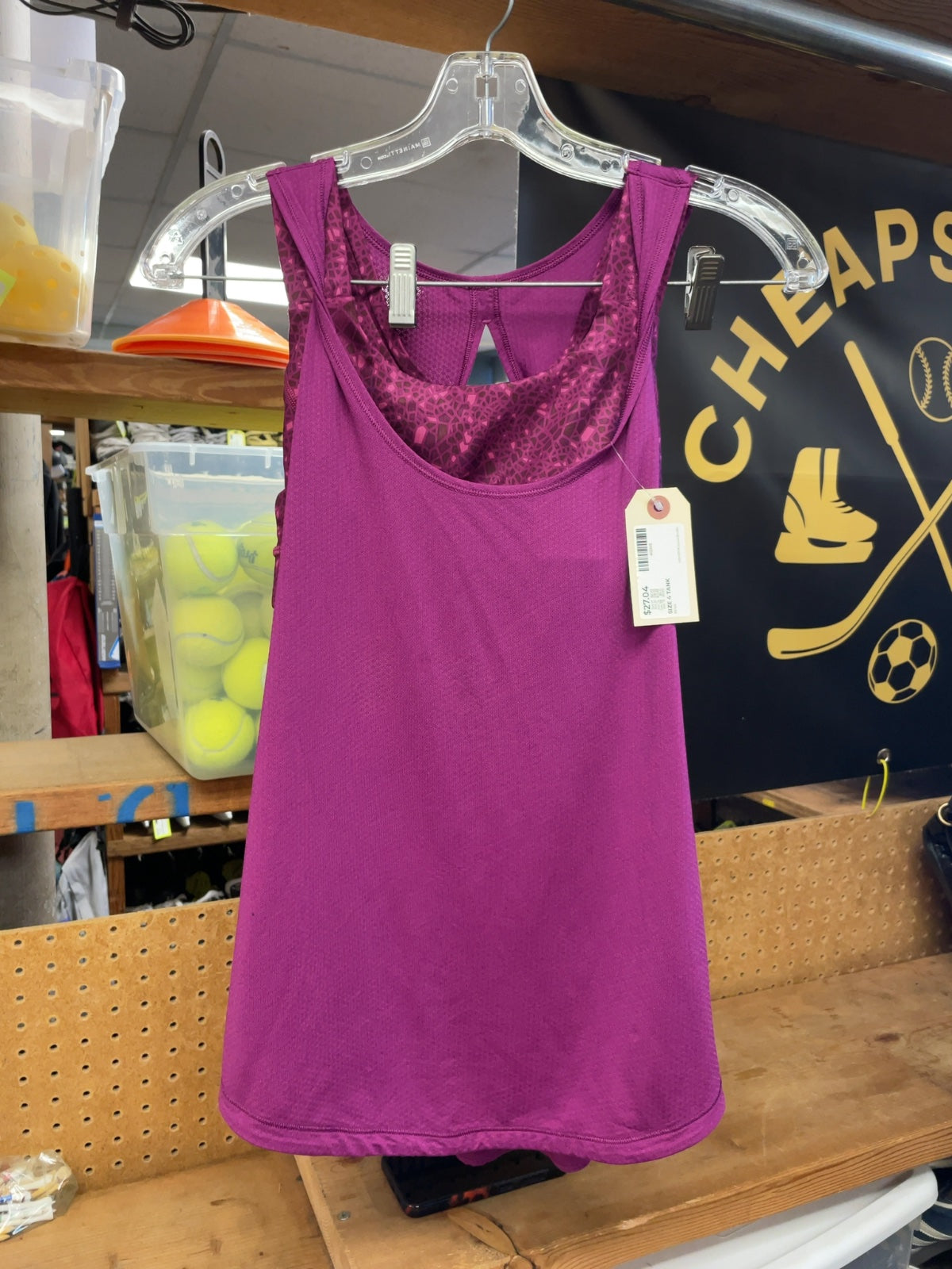 Lululemon Athletic Tank Top Size 4 Pink