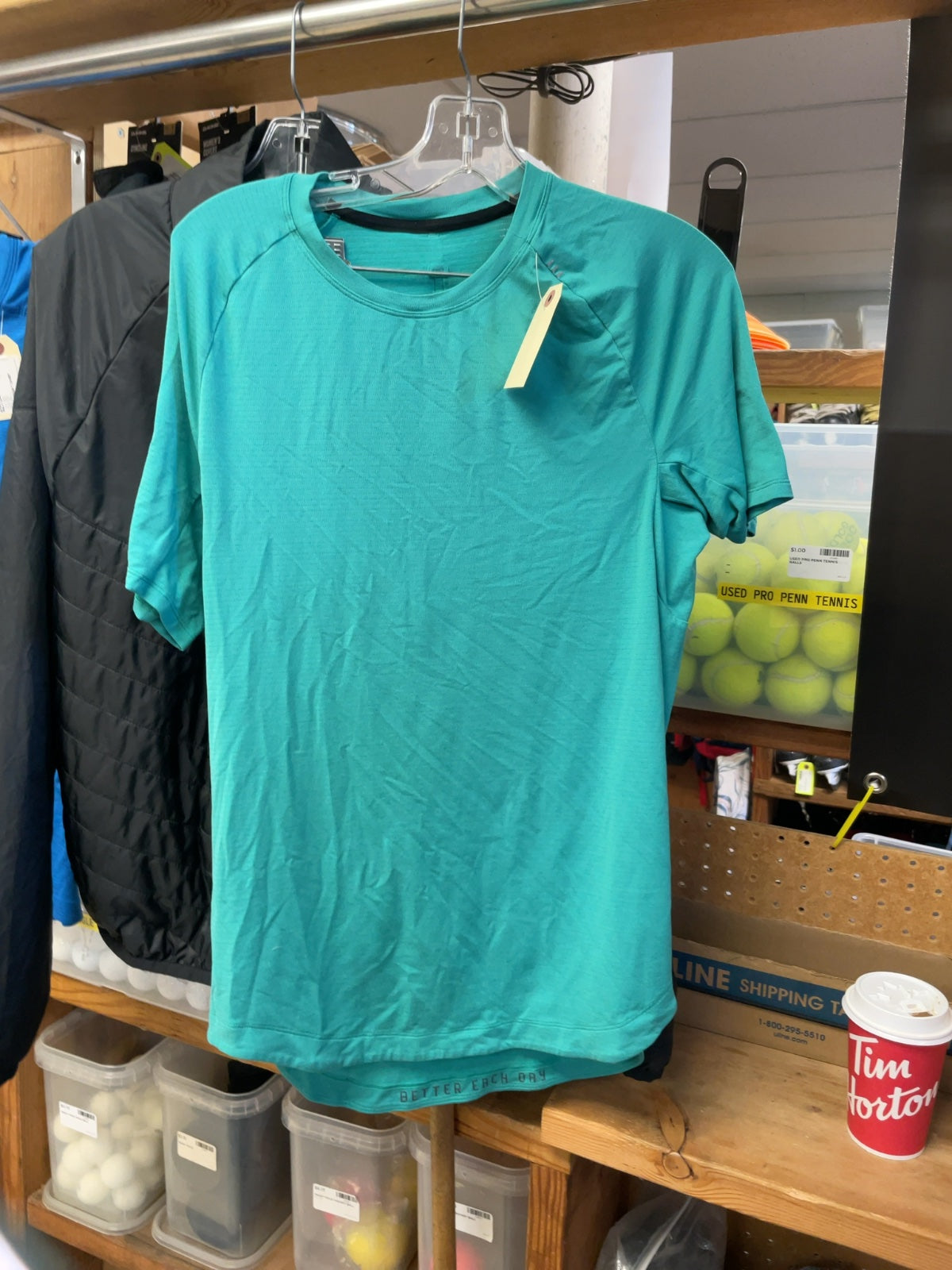 Lululemon Metal Vent Tech T-Shirt Size M Teal