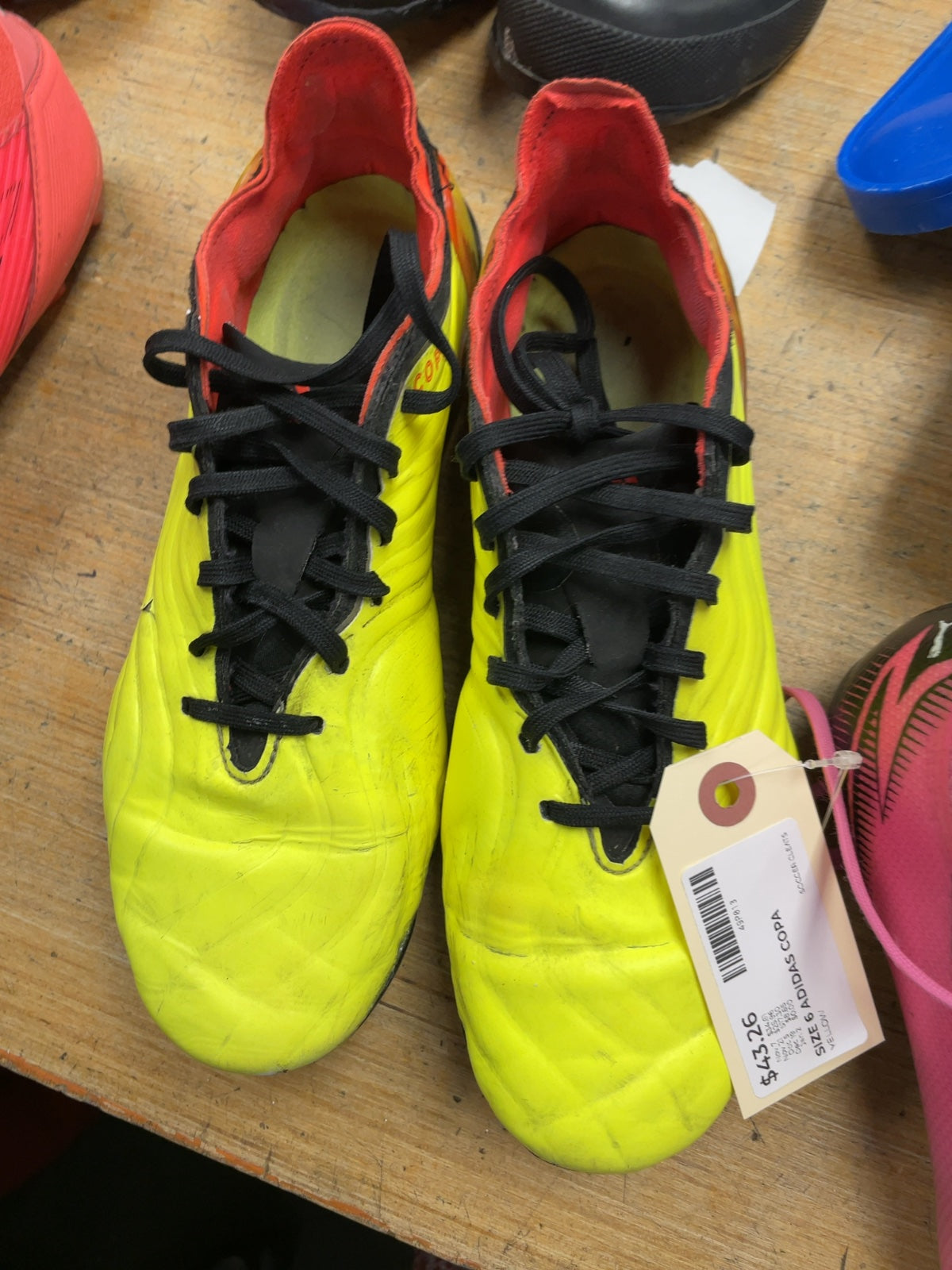 adidas Copa Size 6 Soccer Cleats