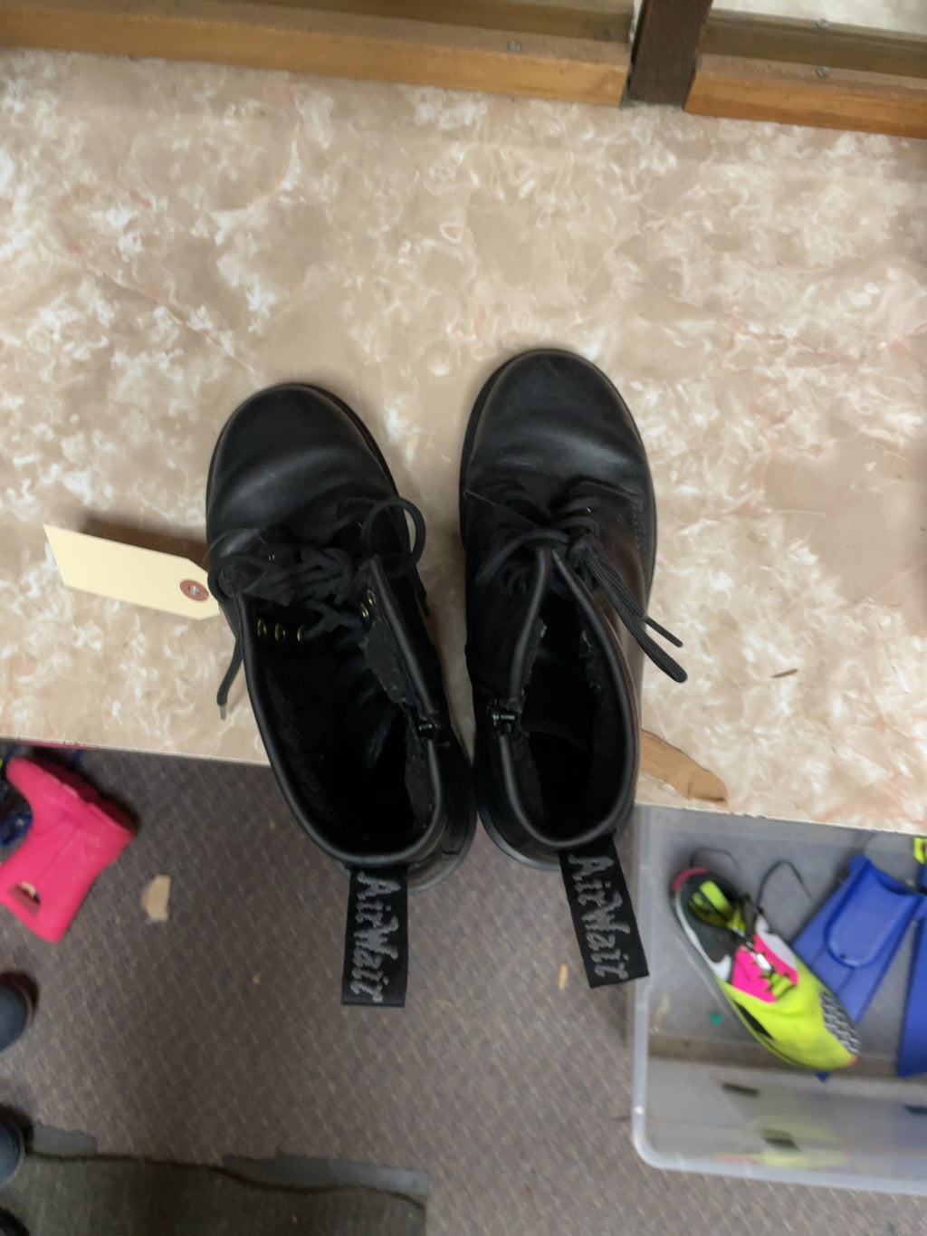 Dr. Martens AirWair Lace-Up Boots Black