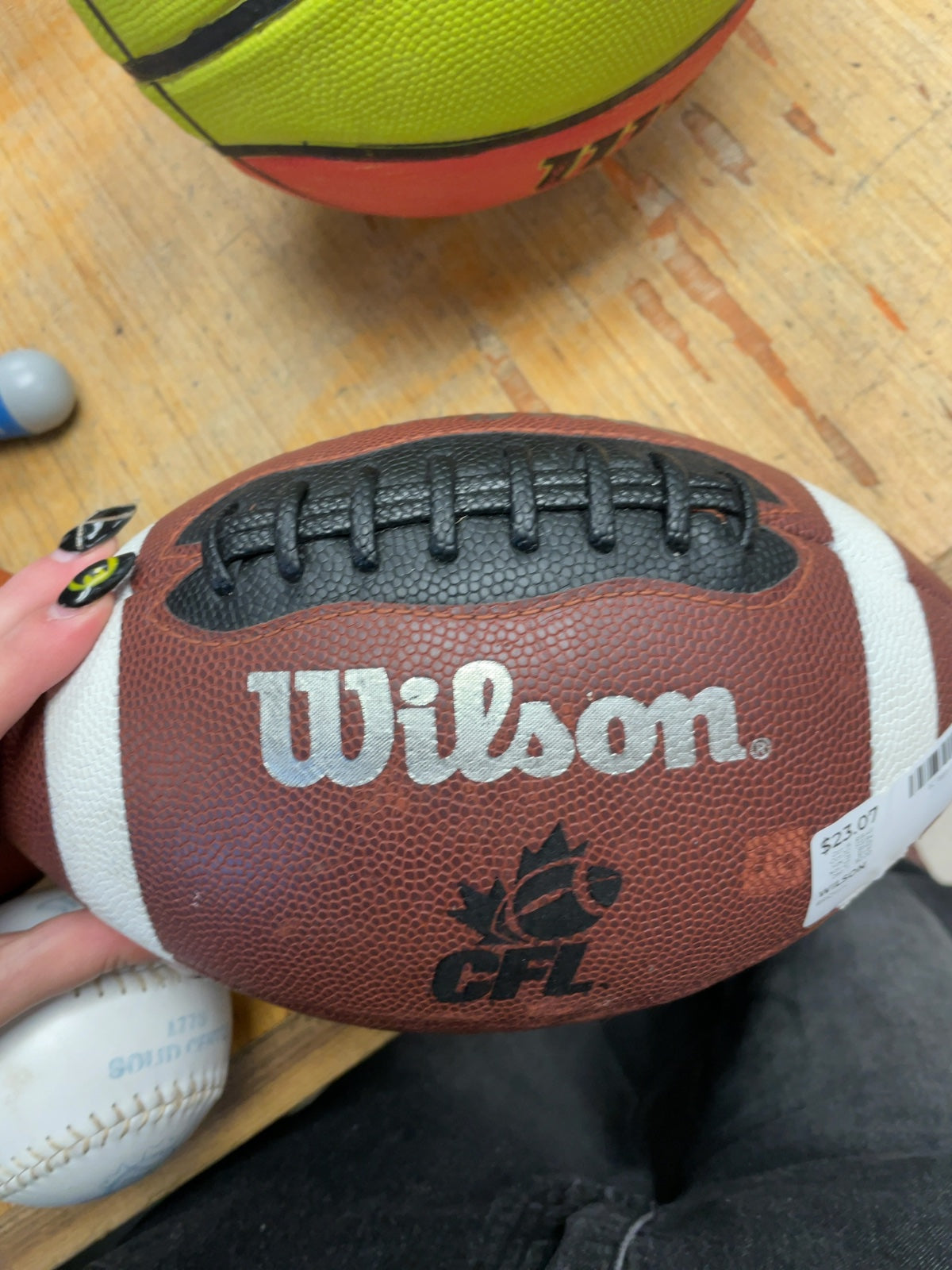 Wilson CFL WTF1800 Football