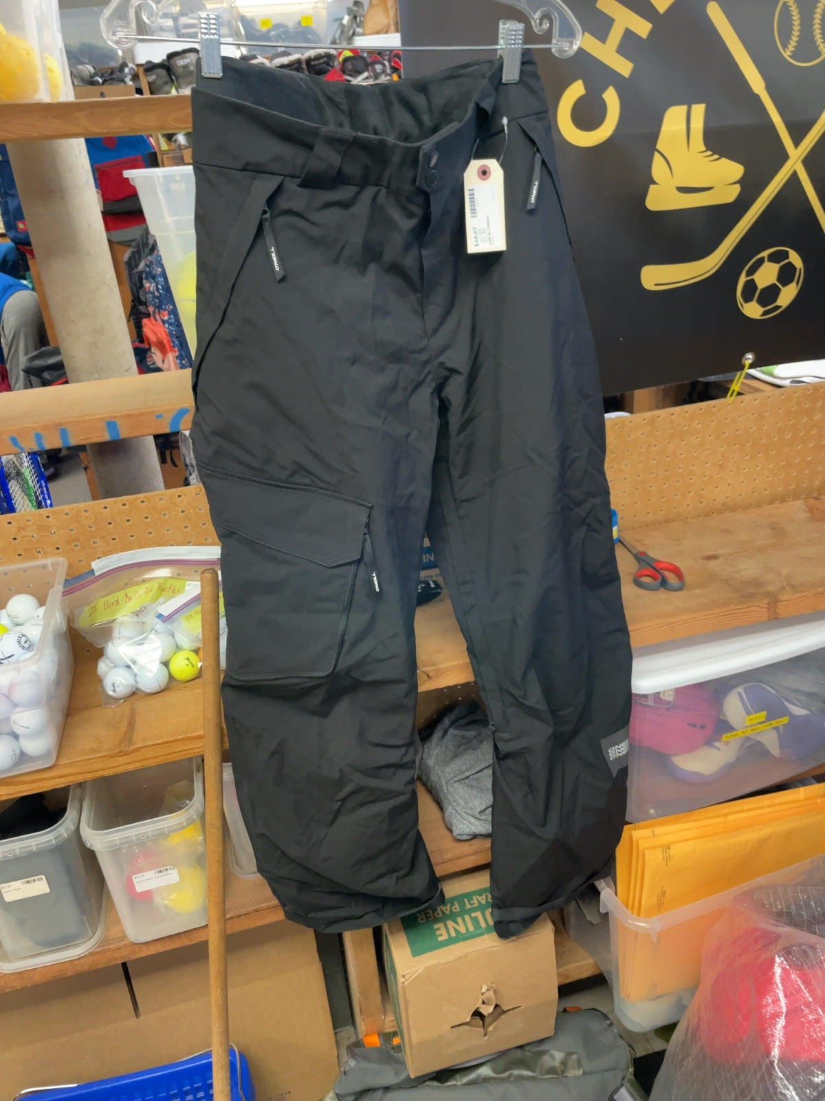O'Neill Size XL Ski Snowboard Pants Black