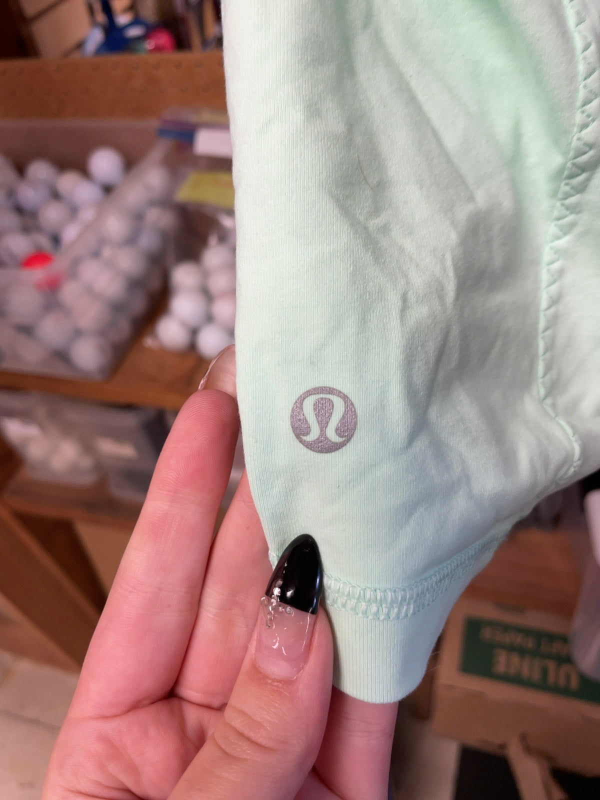 Lululemon Size 10 Halter Yoga Tank Top Light Green