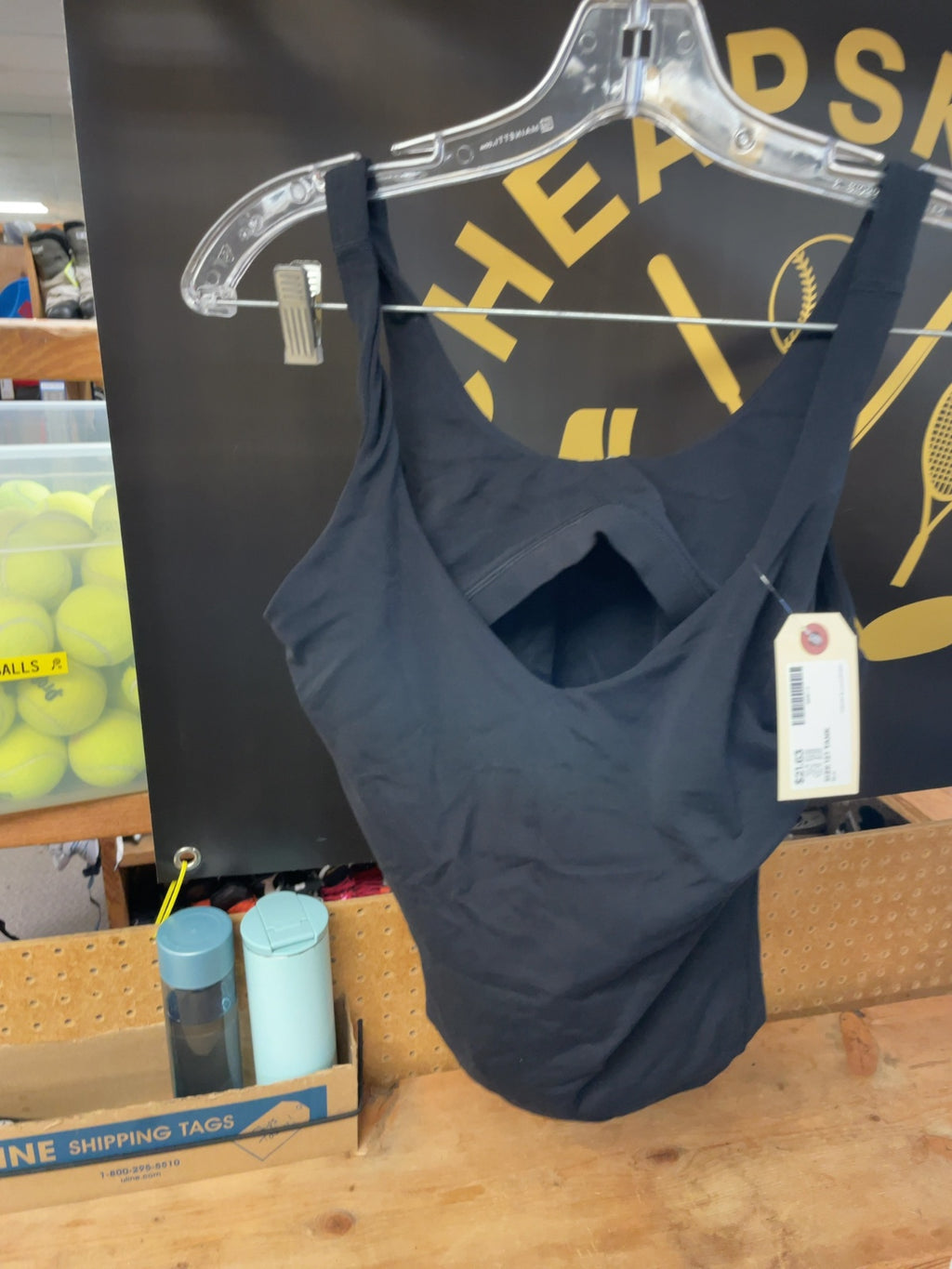 Lululemon Athletic Tank Top Size 12 Black