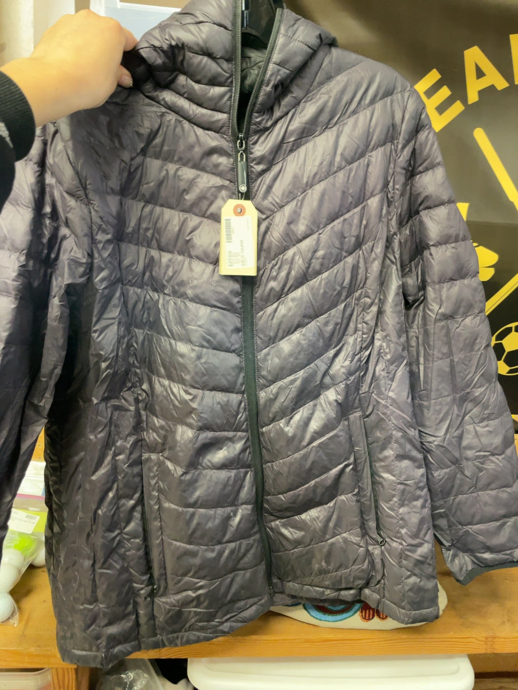 Halifax Traders Size 1X Hooded Puffer Jacket