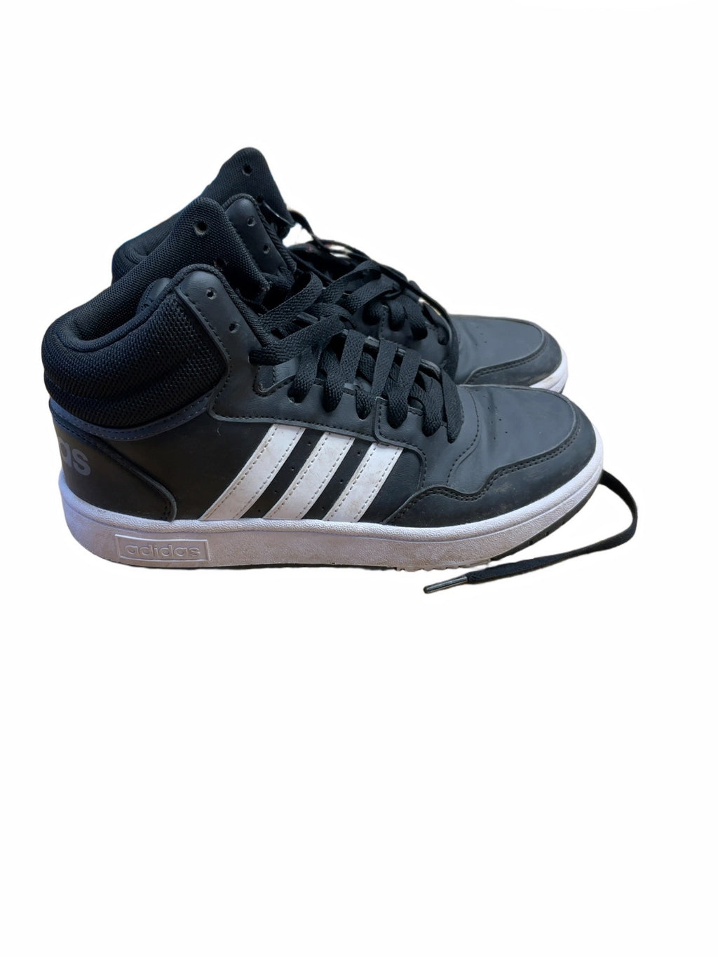 adidas Hoops Mid Size 4.5 Black/White