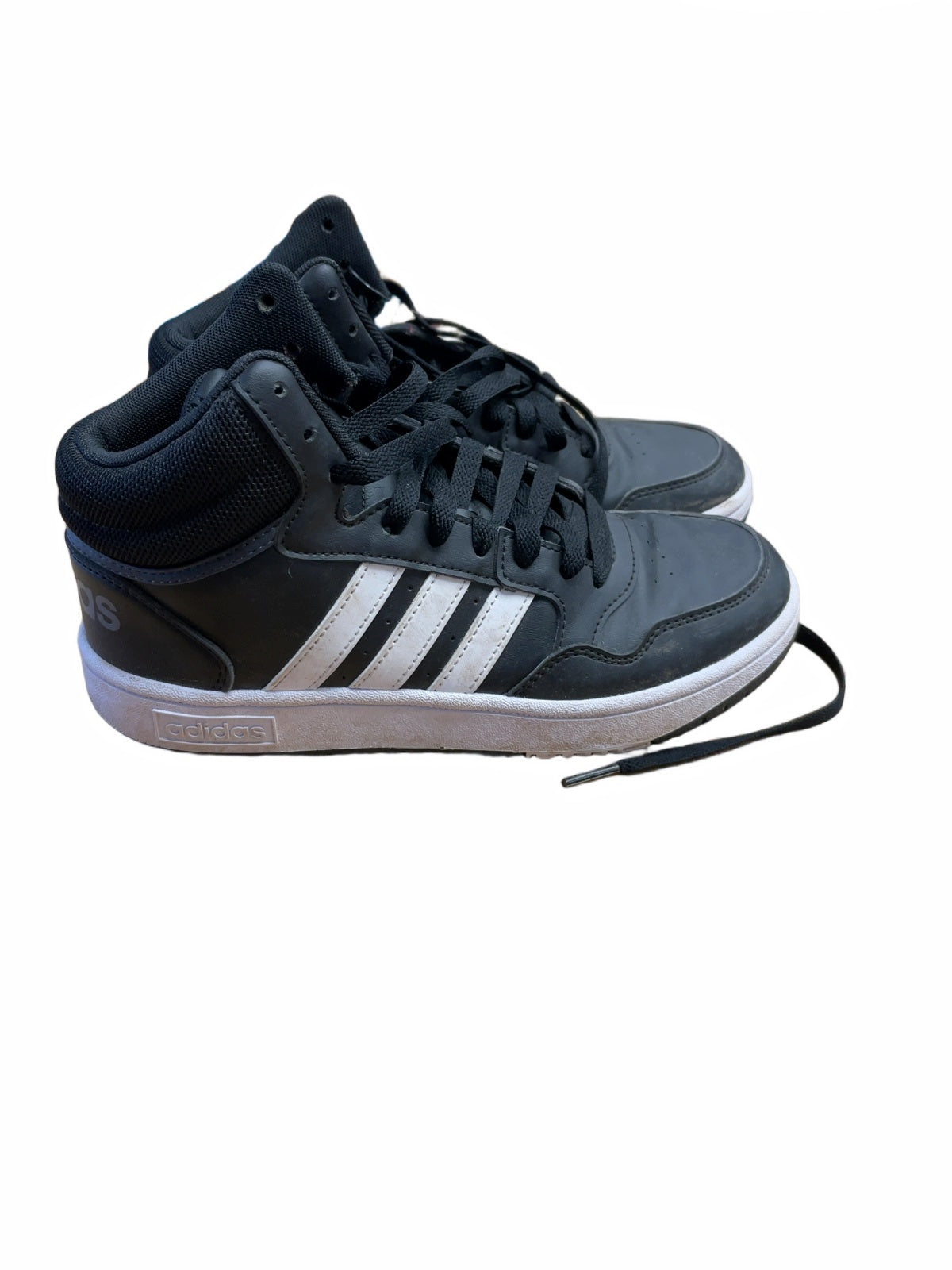 adidas Hoops Mid Size 4.5 Black/White