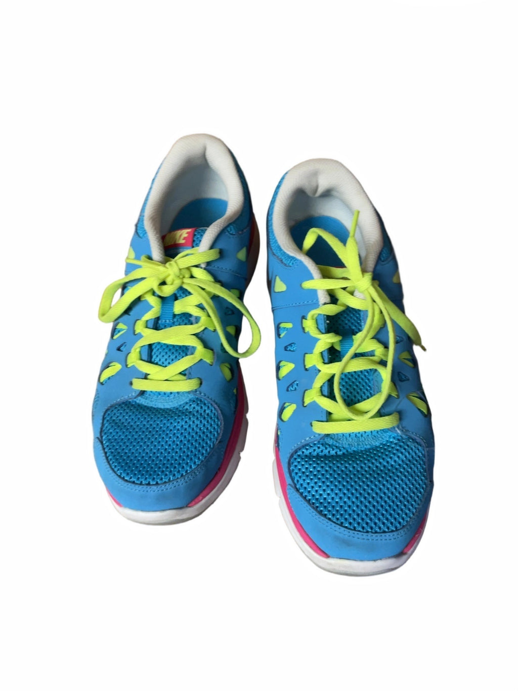 Nike Size 6 Blue / Pink Sneakers