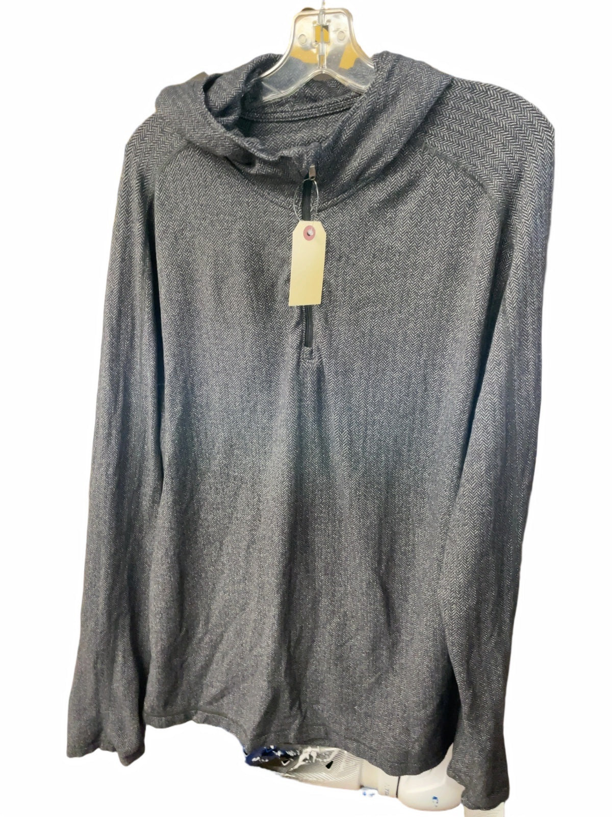Lululemon Herringbone Quarter Zip Hoodie Size XL