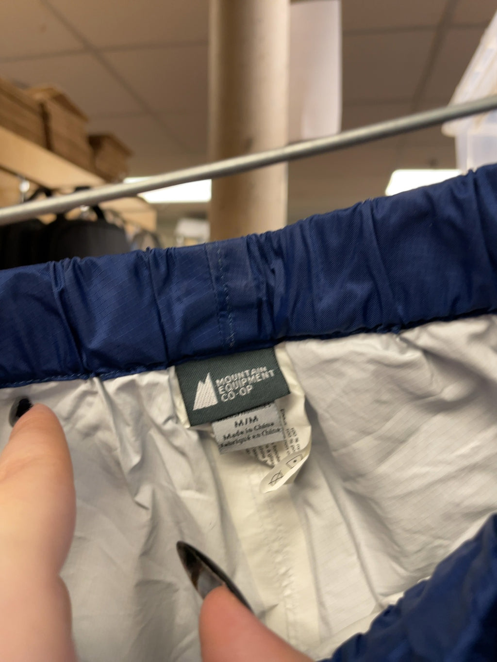 MEC Rain Pants M Blue
