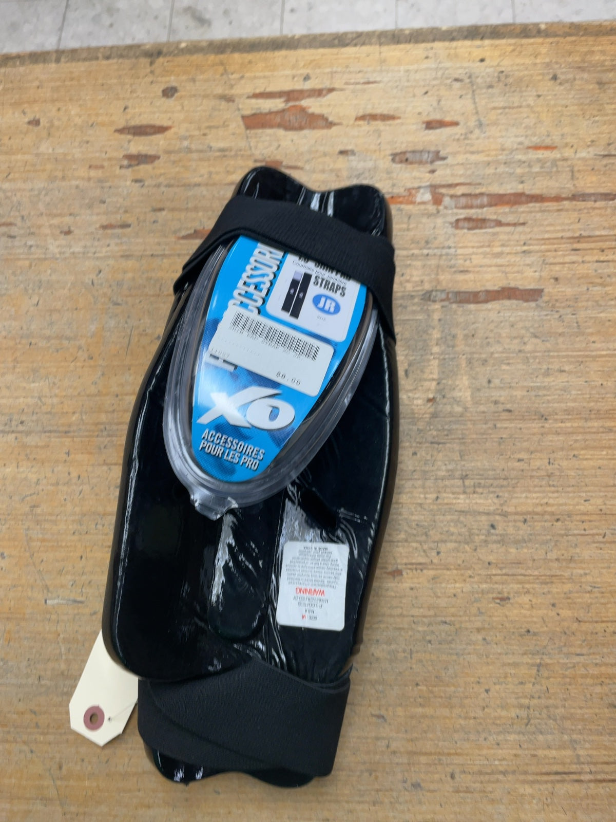 Kontact Sports Size M Martial Arts Shin Guards with Straps