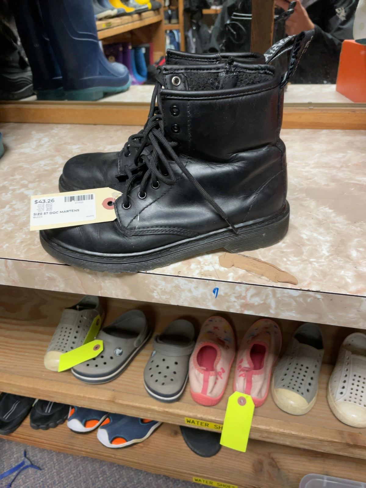 Dr. Martens AirWair Lace-Up Boots Black