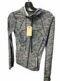 Lululemon Scuba Hoodie Size 4 Grey/Black