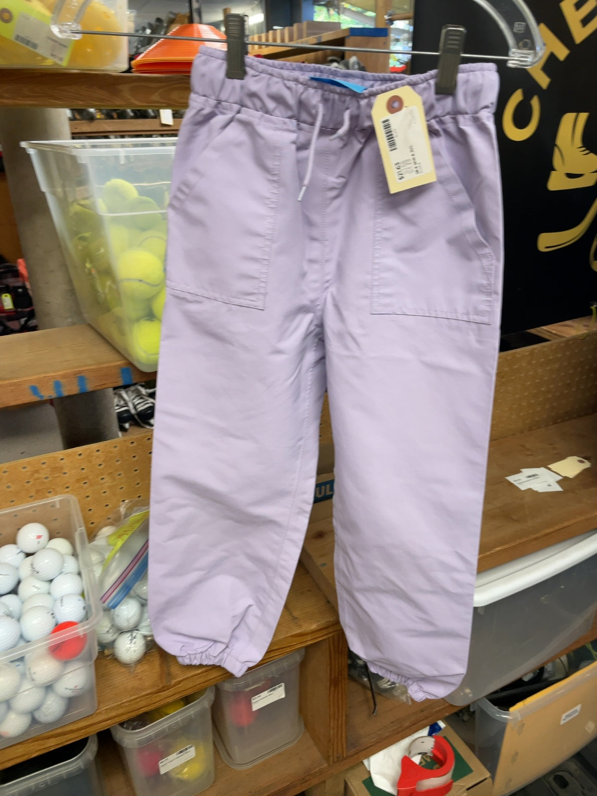 Jan & Jul Size 6Y Purple Rain Pants
