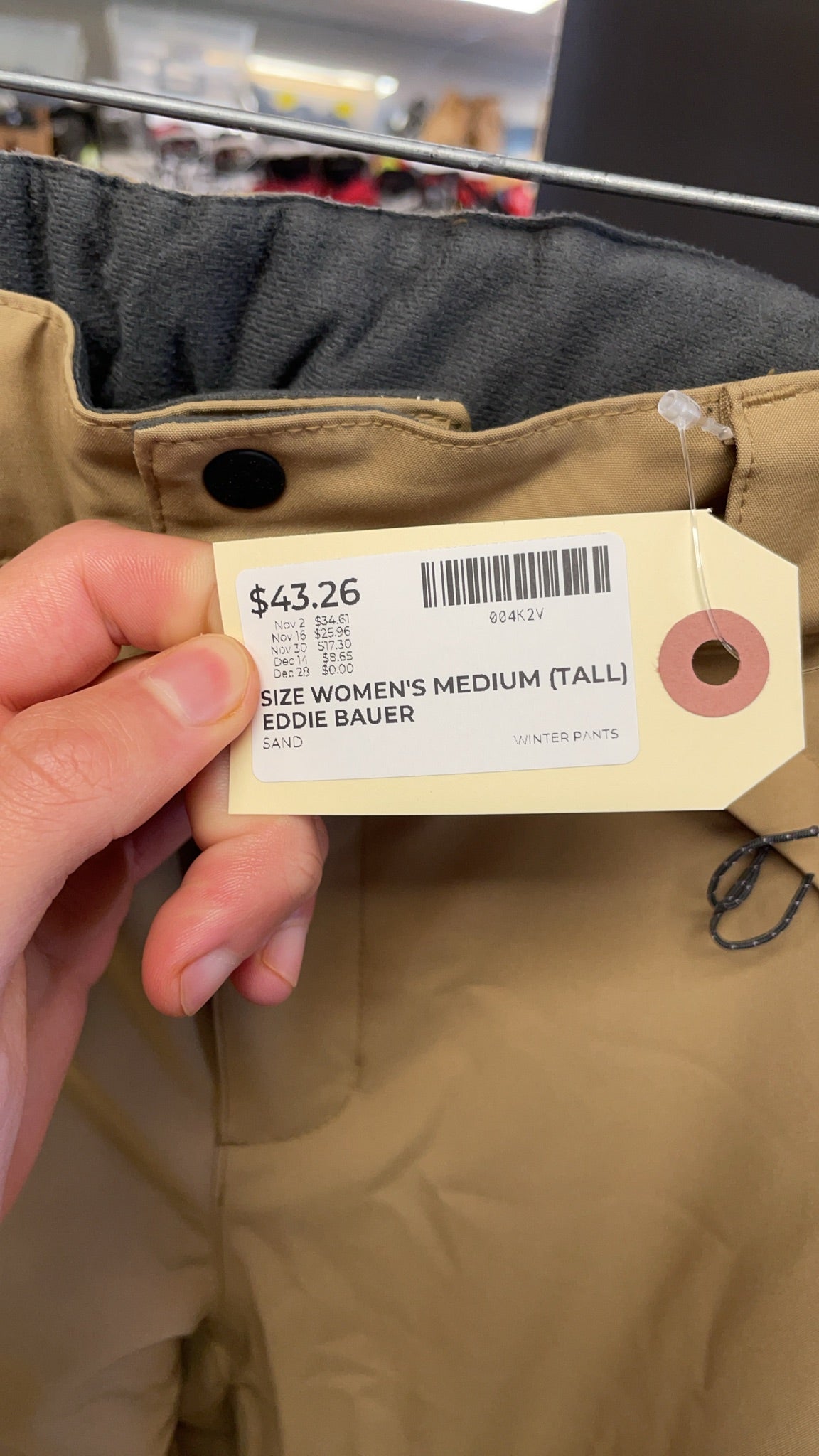 Eddie Bauer Ski Snowboard Pants Women's Size TM