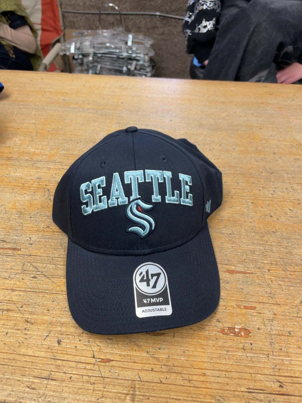 '47 Seattle Kraken '47 MVP Adjustable Snapback Hat