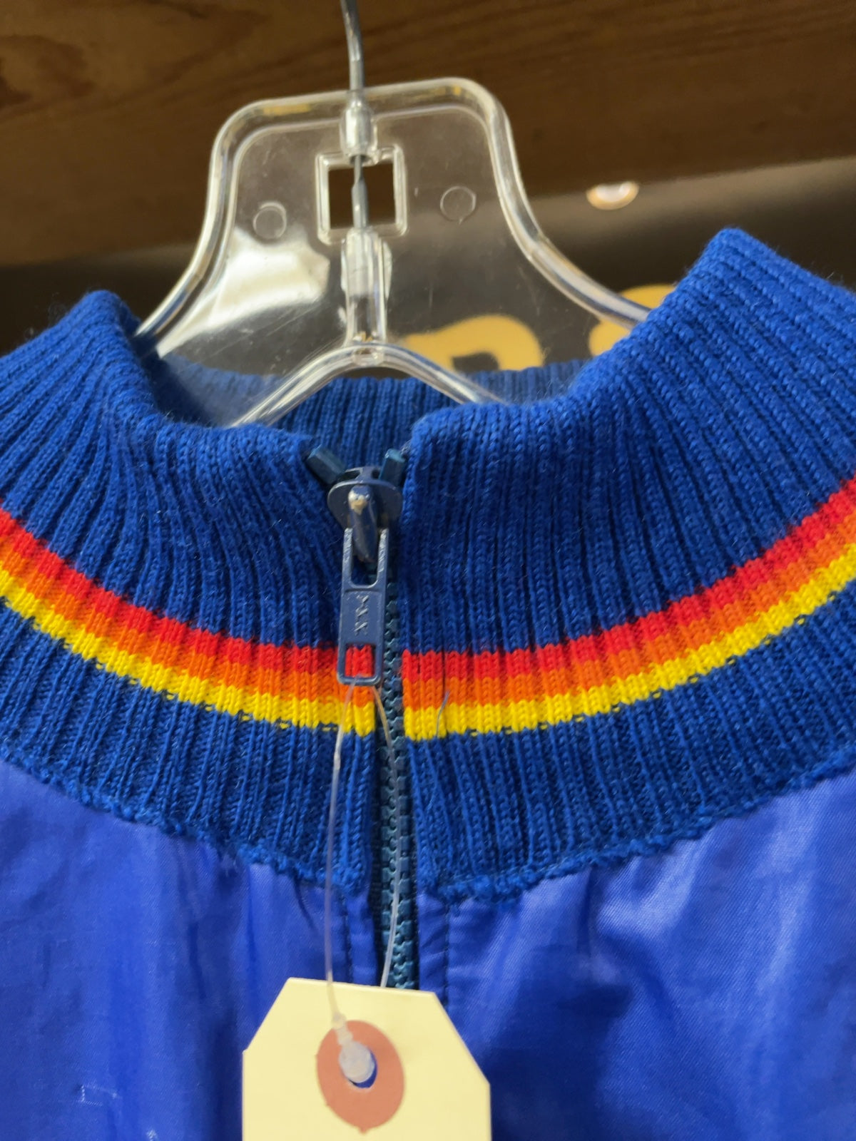 Colnago Vintage Cycling Jacket Size 4 Blue