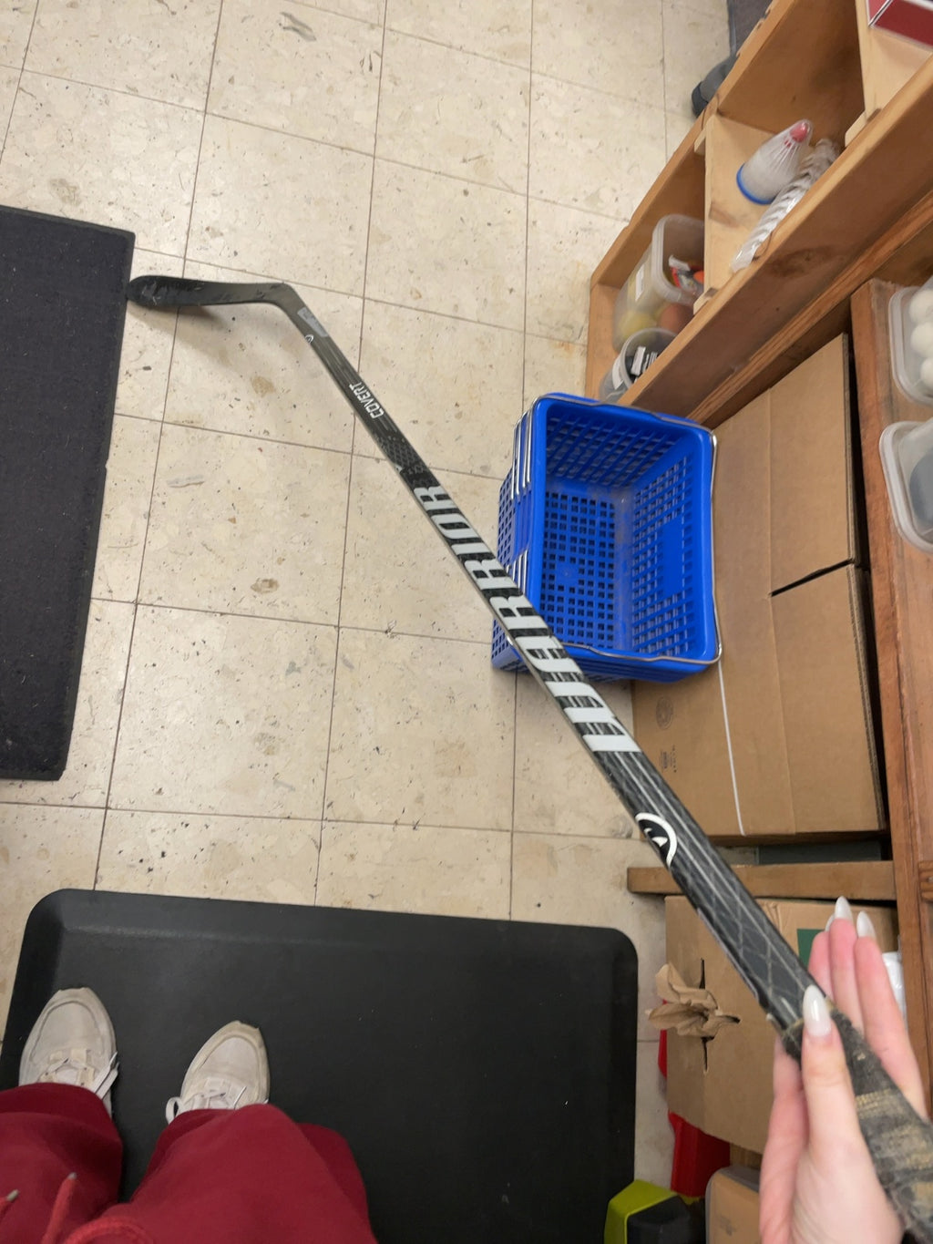 Warrior Covert DT1 LT Henrique 85 Flex LH Senior Hockey Stick