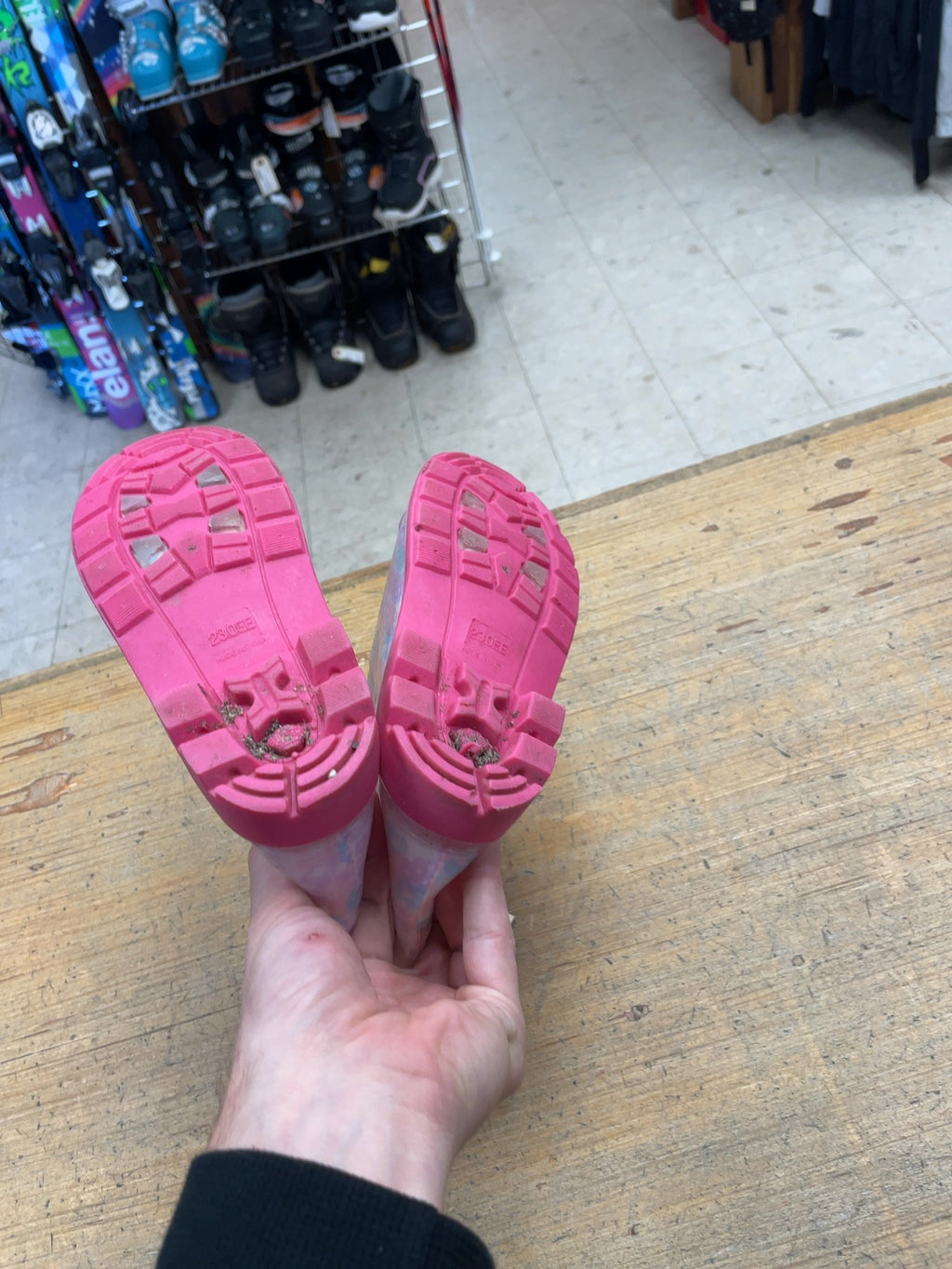 Size 4 Rain Boots
