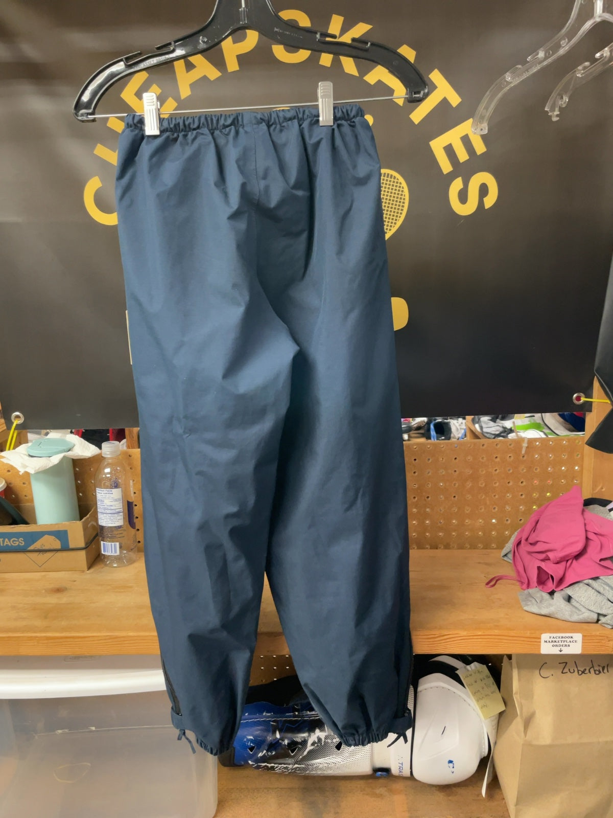 Wetskins Rain Pants Youth M Navy