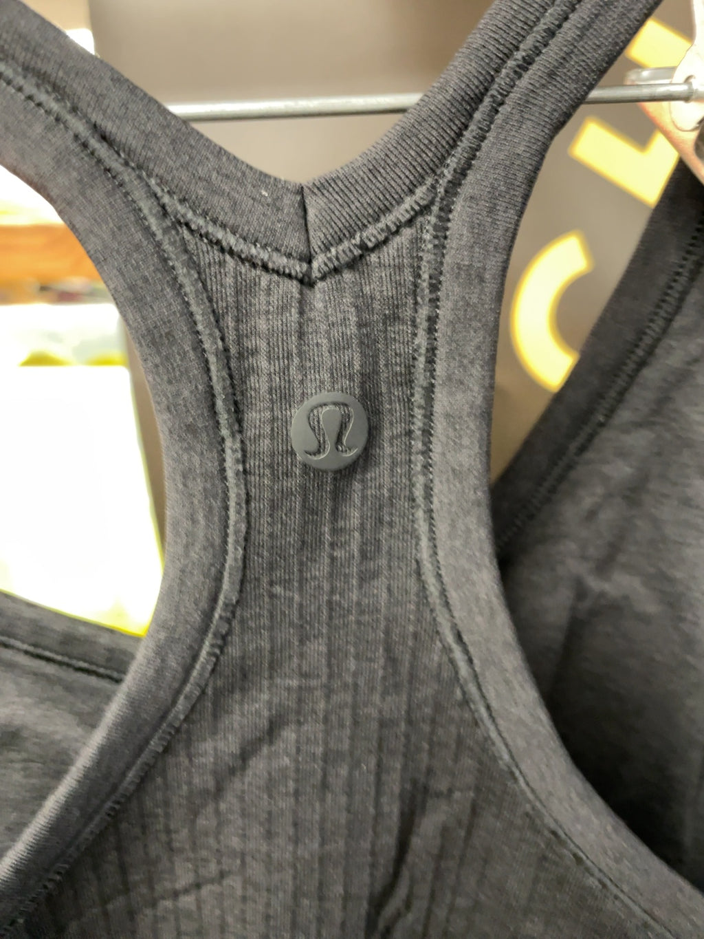 Lululemon Ebb to Street Tank Top Size 8 Black