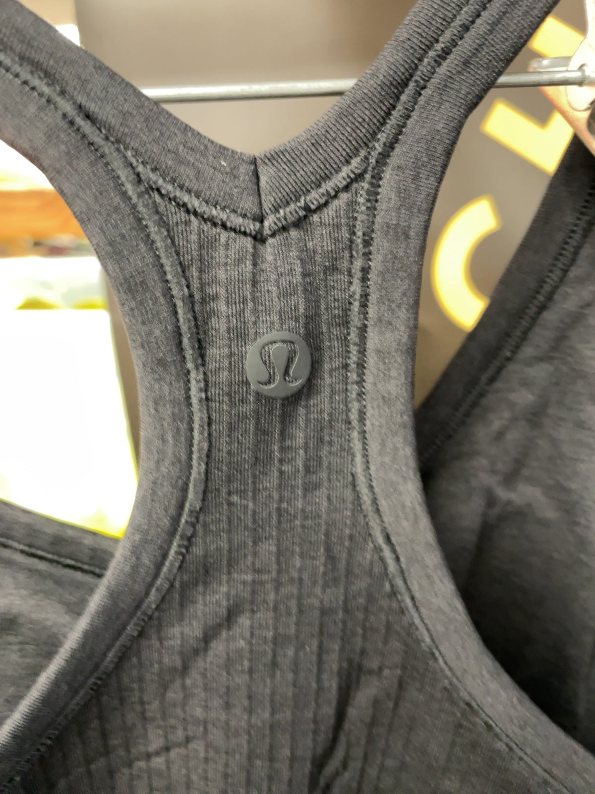 Lululemon Ebb to Street Tank Top Size 8 Black