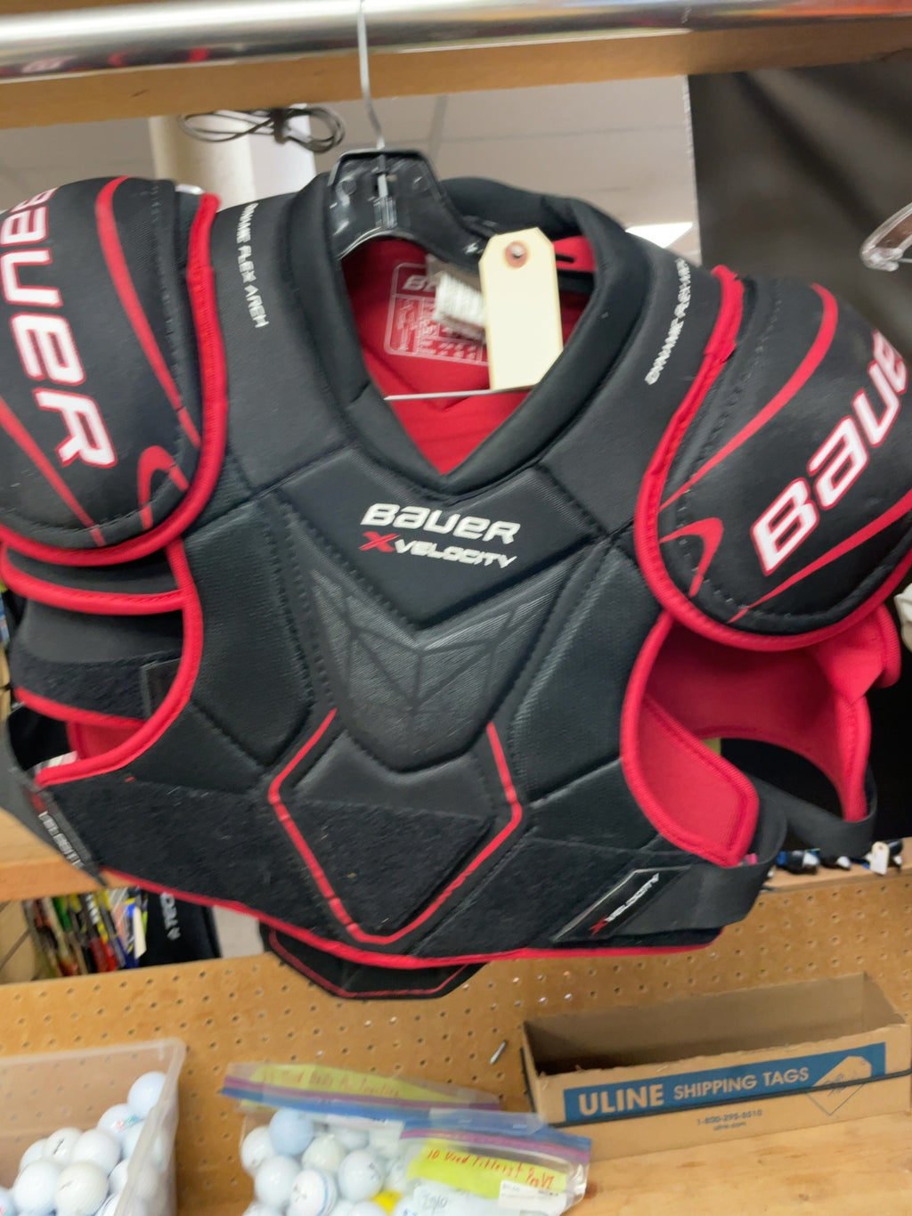 Bauer Vapor X Velocity Sr. L/G Hockey Shoulder Pads