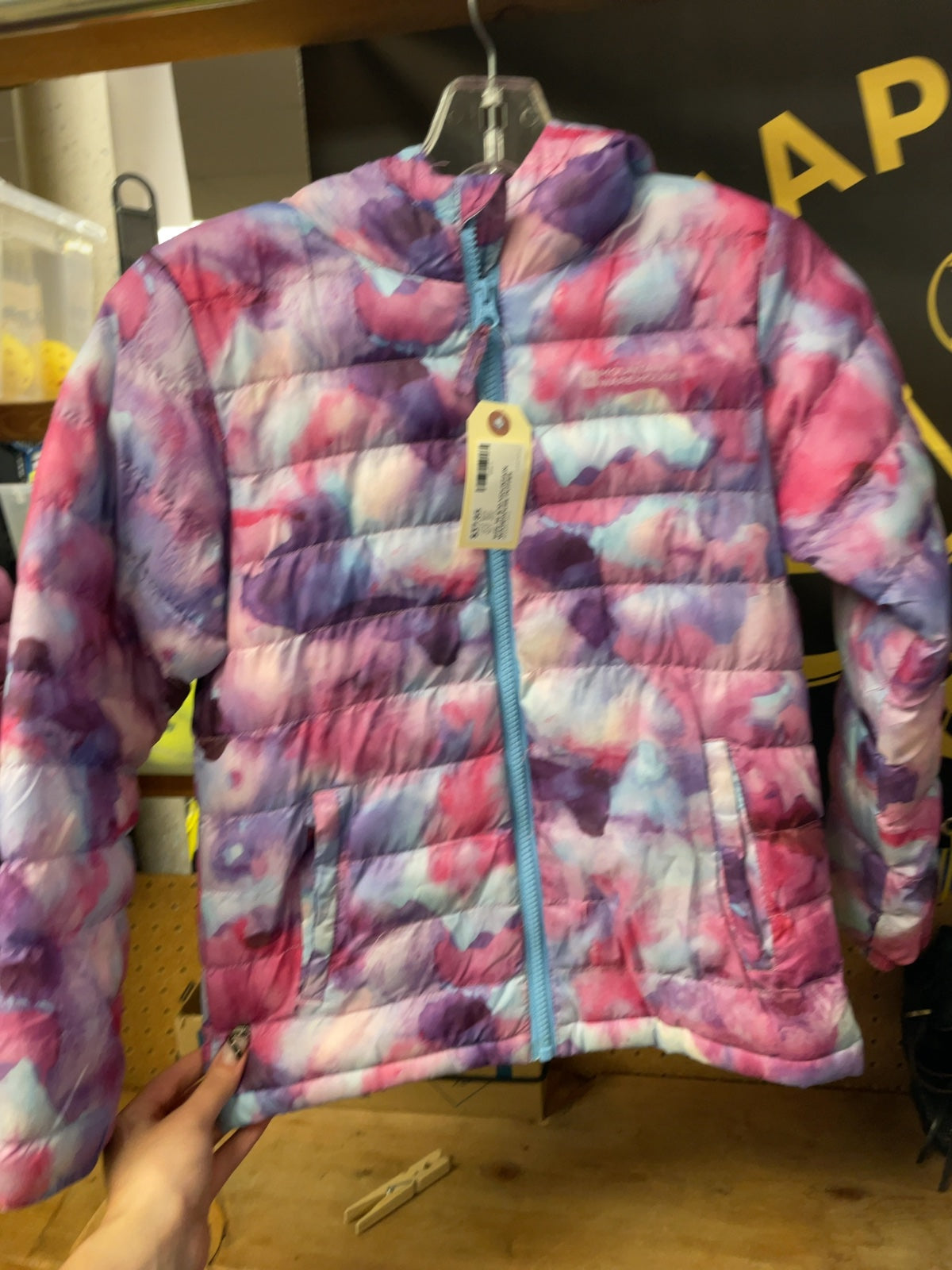 Mountain Warehouse Size 9-10 Yrs Puffer Jacket Pink/Purple