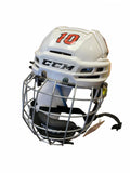 CCM Tacks 310 Size Small White Hockey Helmet with Cage