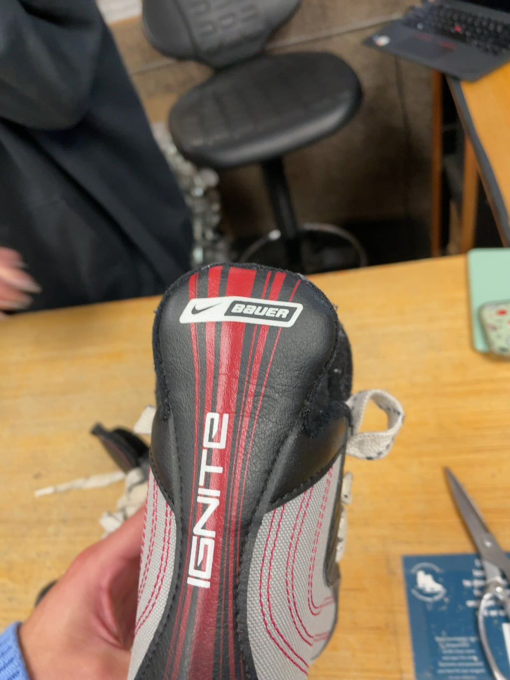 Nike Bauer Ignite 22 Size 12C Hockey Skates