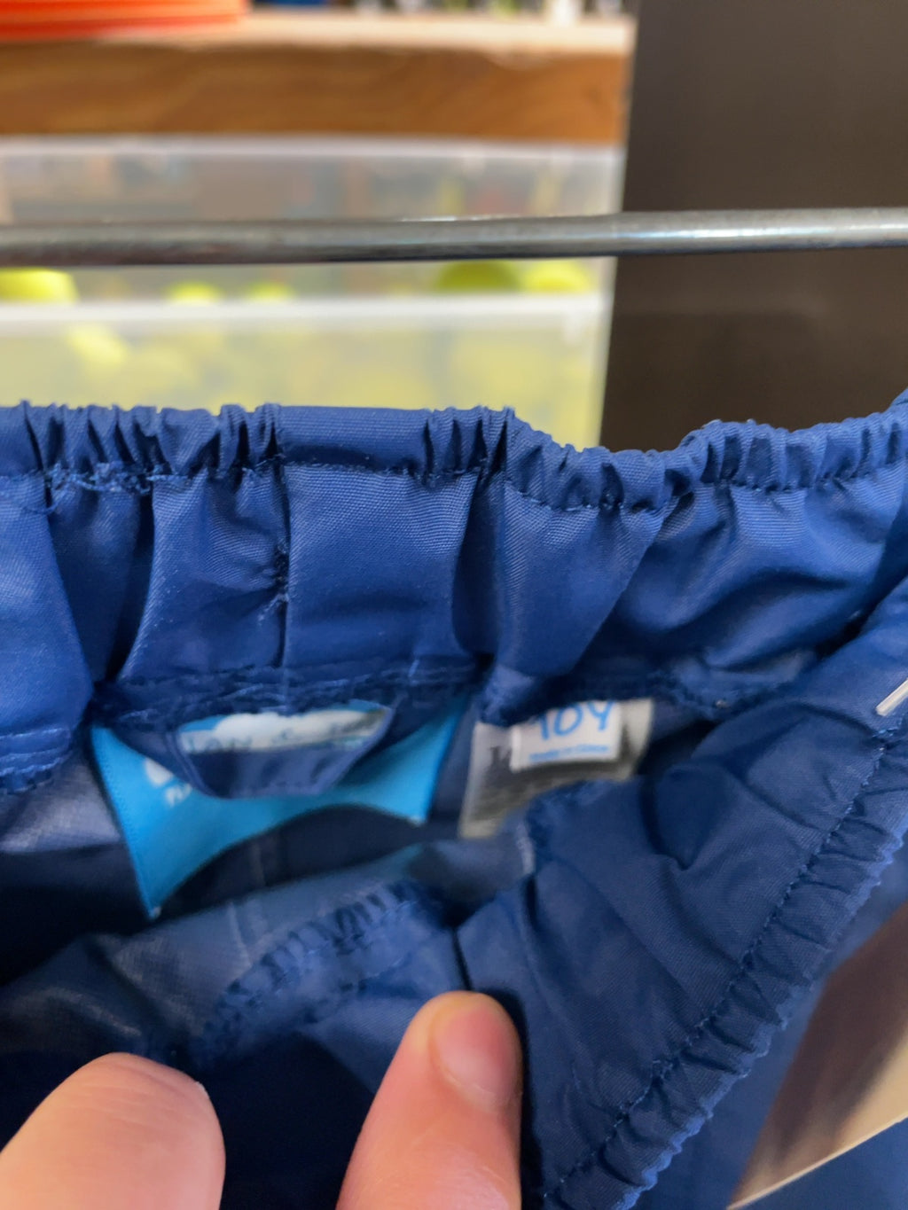 Jan & Jul Size 10Y Rain Pants Blue