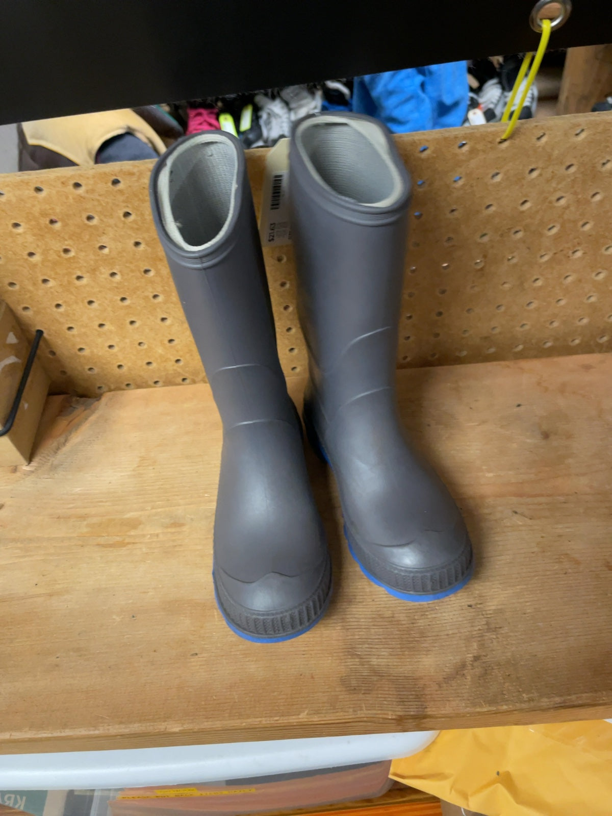 Kamik Rain Boots Size 12C Grey Blue
