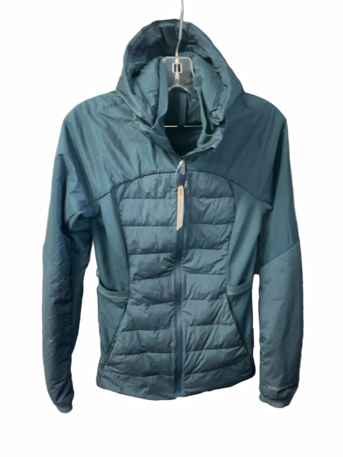 Lululemon Down For It All Jacket Size 8 Green