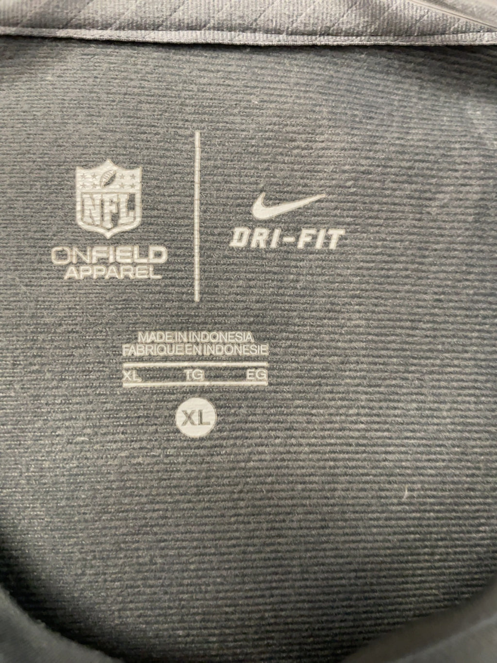 Nike NFL Onfield Apparel New England Patriots Full Zip Jacket Size XL