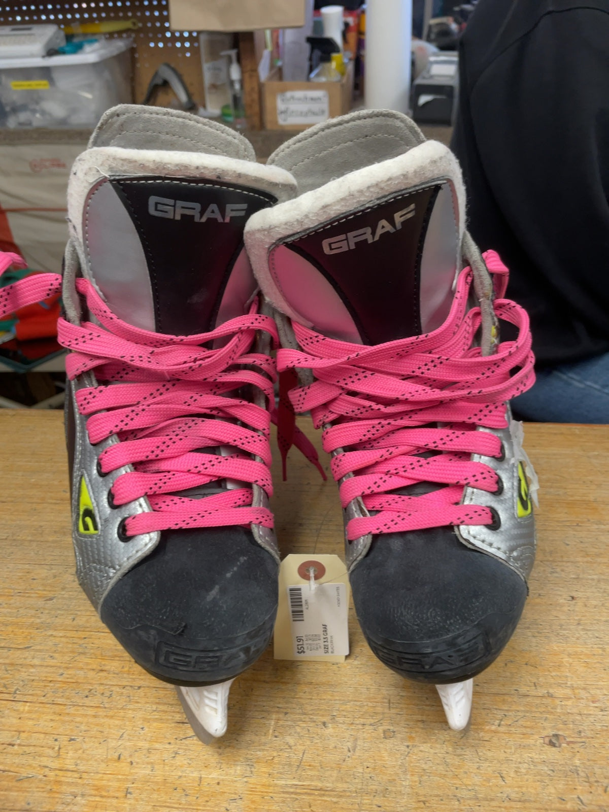 Graf Supra G301 Size 3.5 Ice Hockey Skates
