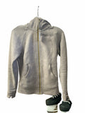lululemon Scuba Full Zip Hoodie Size 4 Heathered Lavender Dusky Heather