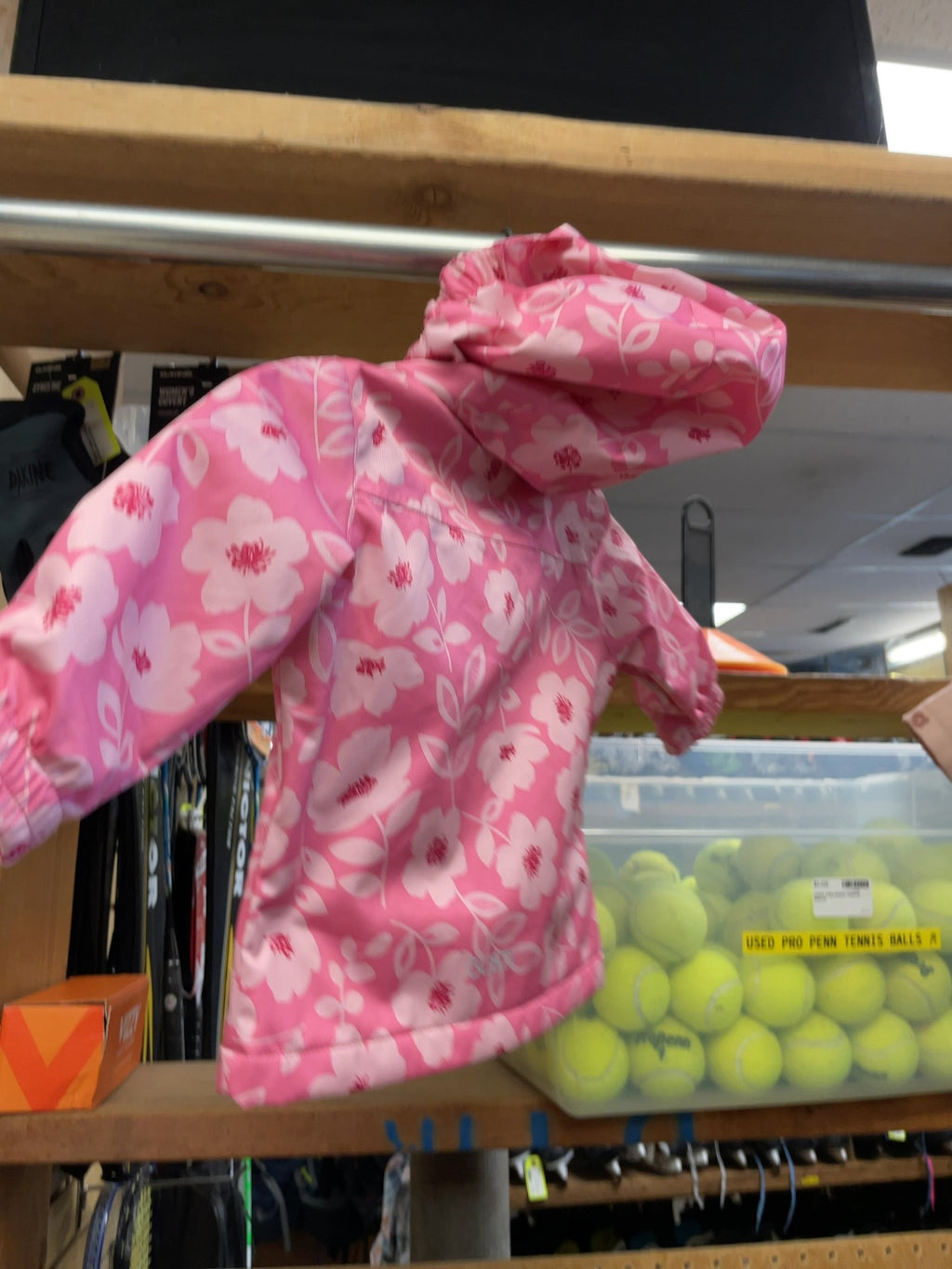 Gusti Floral Hooded Rain Jacket 18M