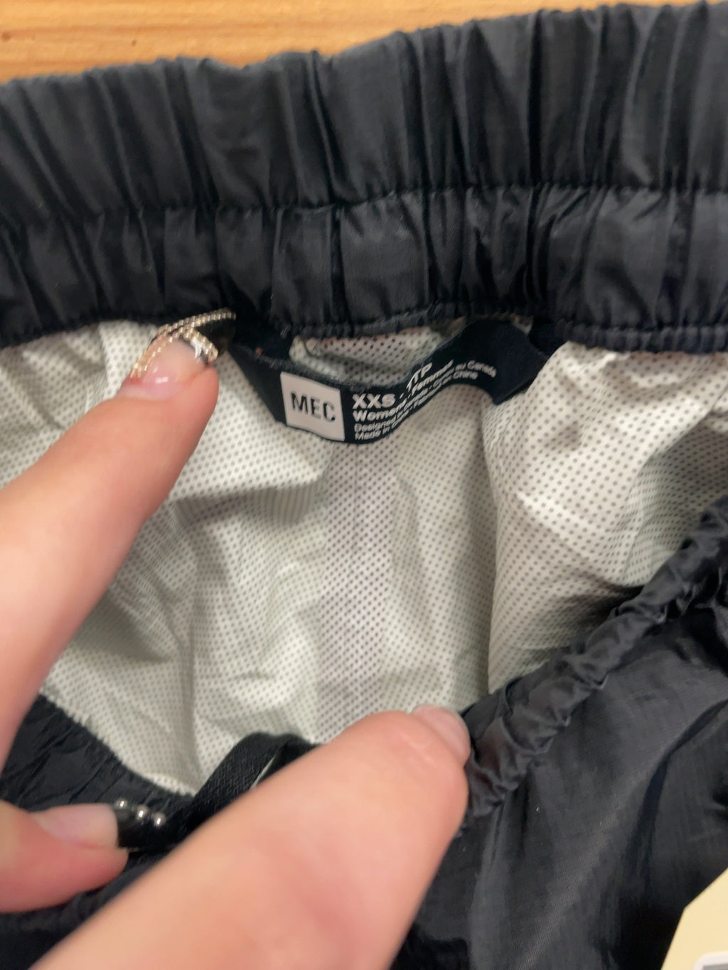 MEC Rain Pants Size XXS